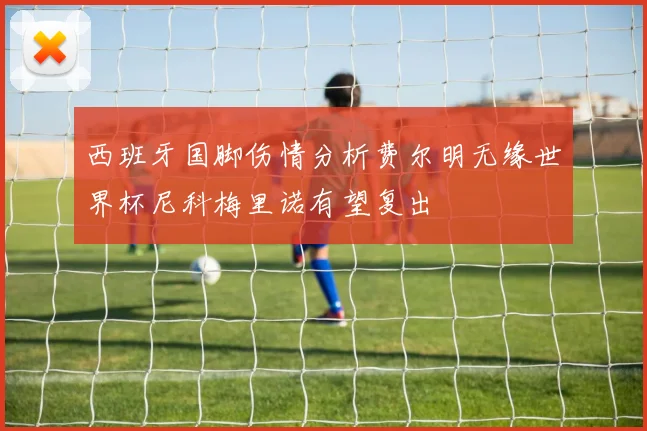 西班牙国脚伤情分析费尔明无缘世界杯尼科梅里诺有望复出
